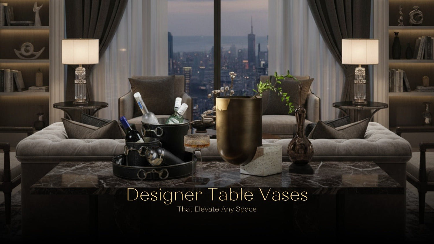 Designer Table Vases That Elevate Any Space - Daamaira Home and Living Ltd