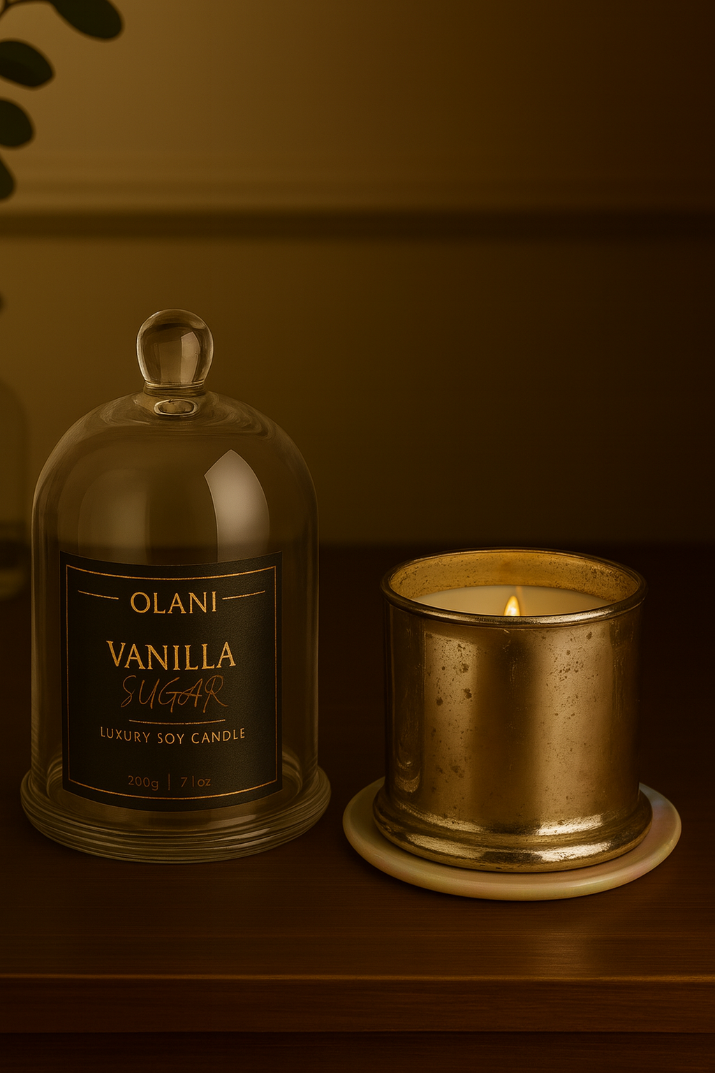 Bell Jar Premium Glass Candle Cloche Cover