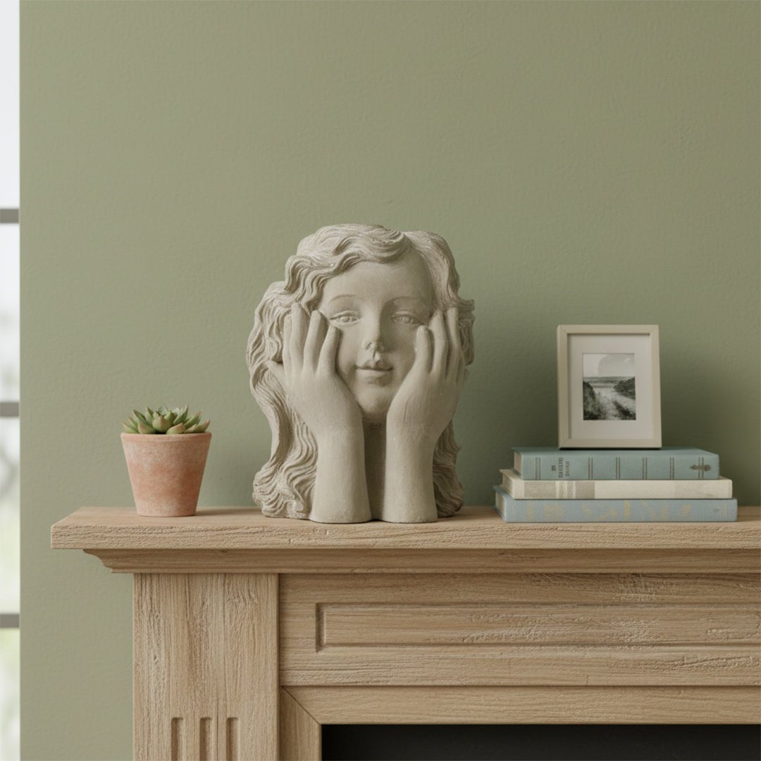 Thinking Girl Vase