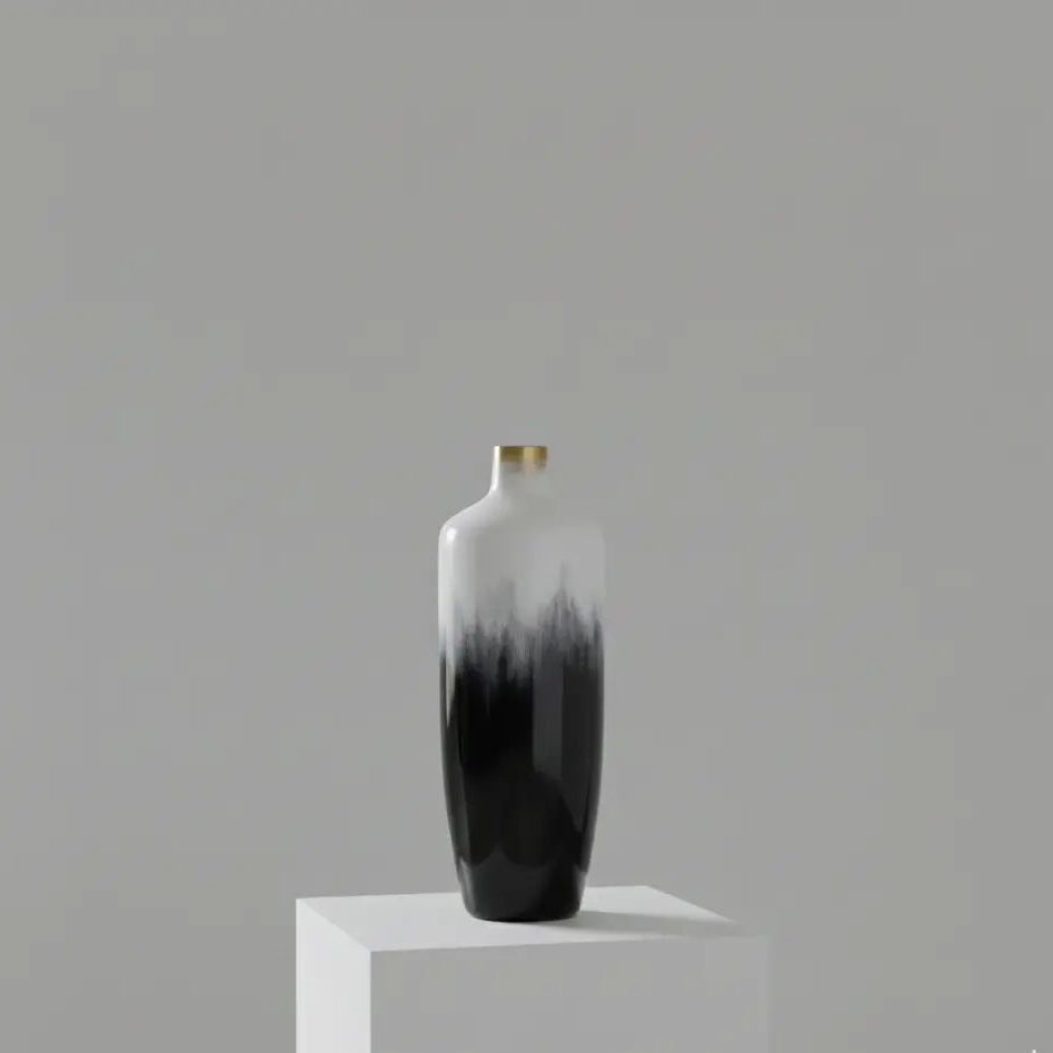 Wooden Horizon Tall Vase