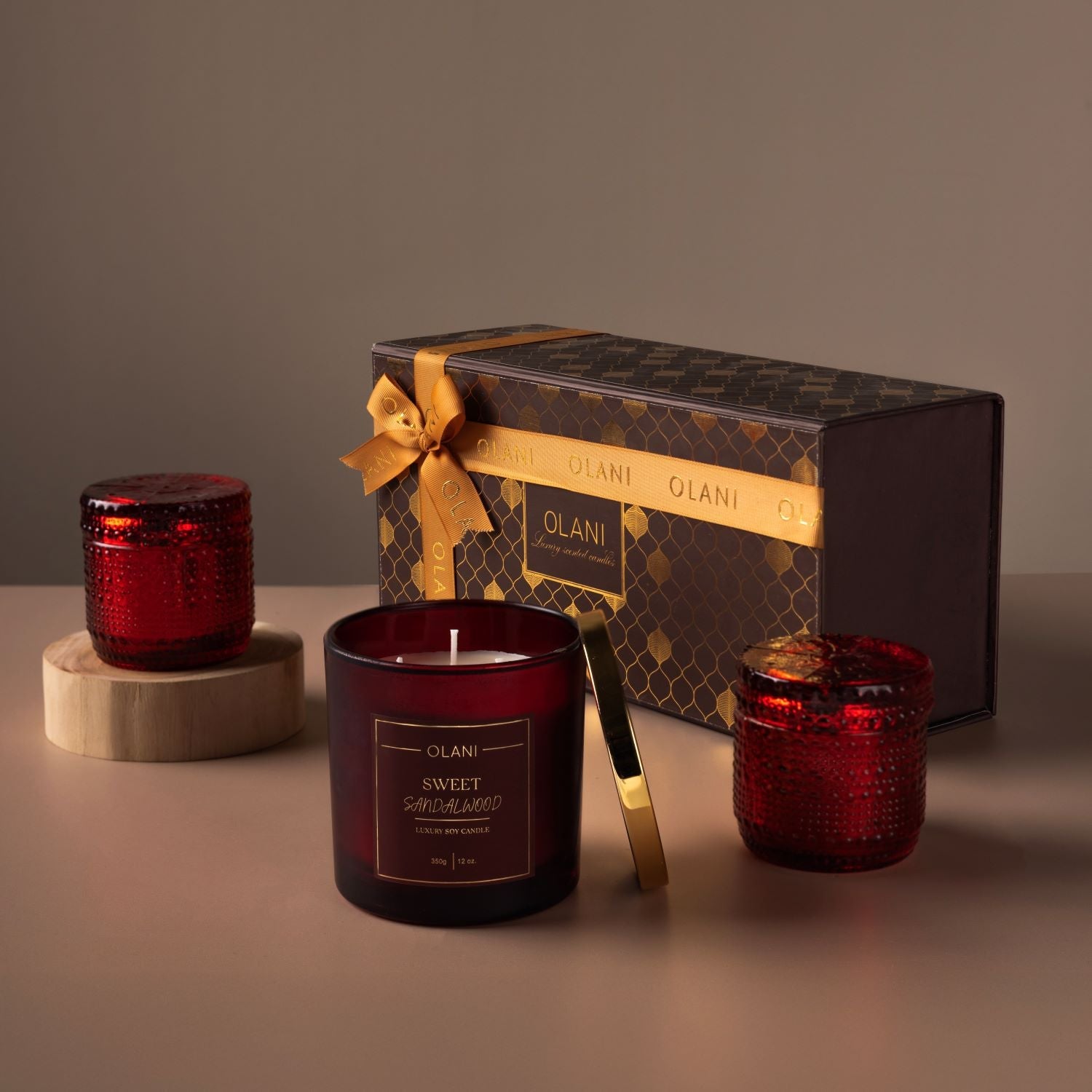Elan Luxe Designer Scented Candle Gift Box