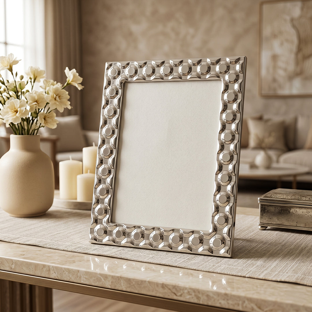 Crystal Silver Luxe Frame