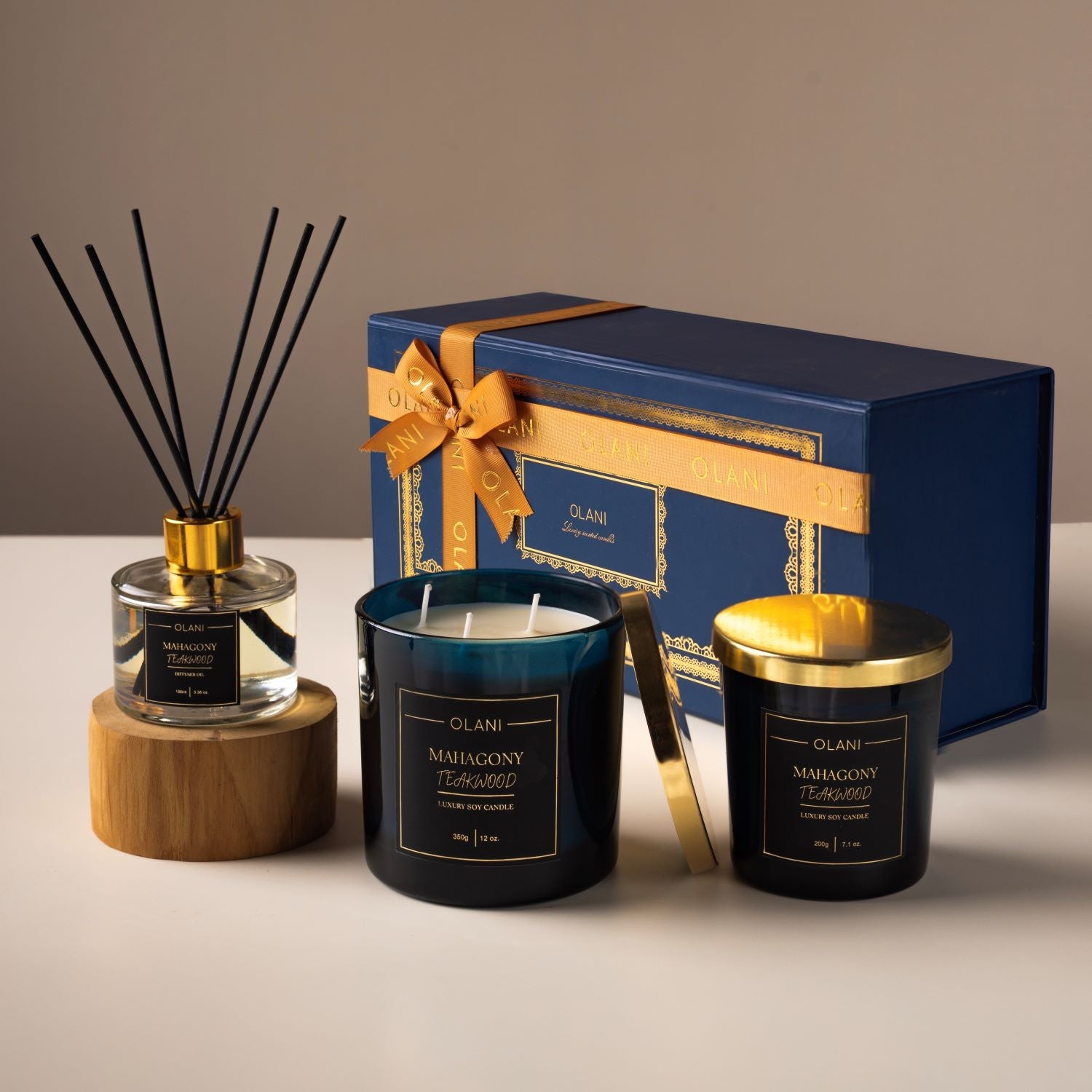 Opal Glow Luxury Crystal Candle Gift Collection