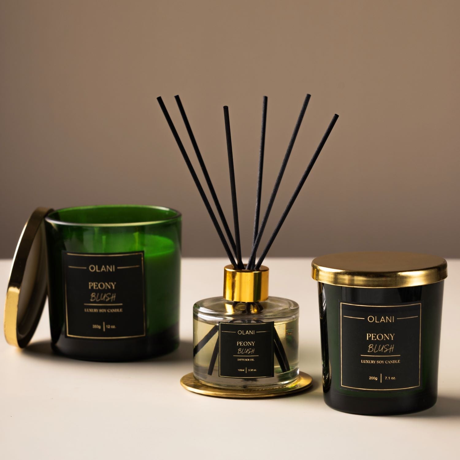 Opal Glow Luxury Crystal Candle Gift Collection