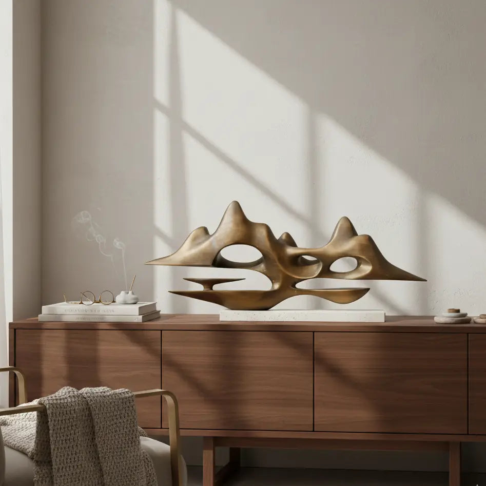 The Horizon Drift Abstract Sculpture