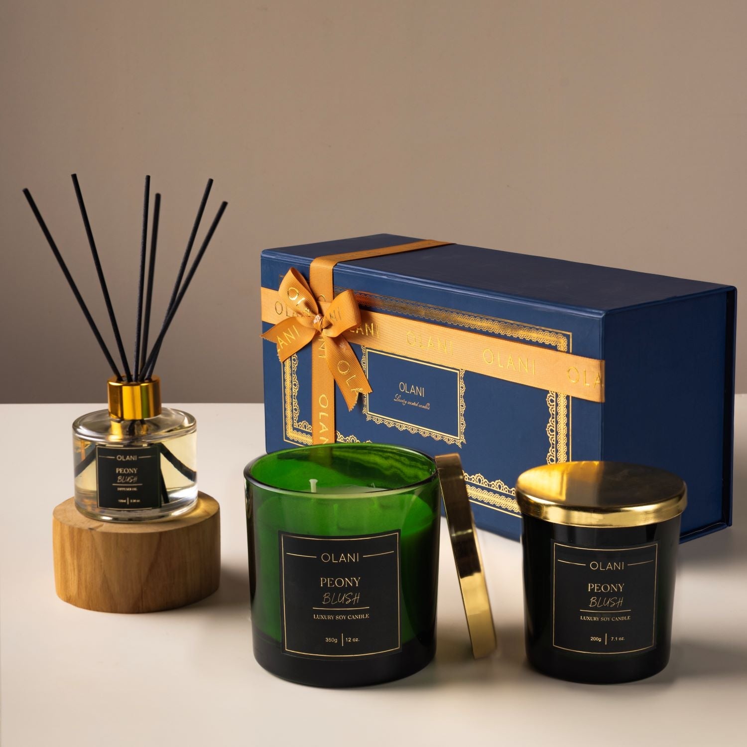 Opal Glow Luxury Crystal Candle Gift Collection