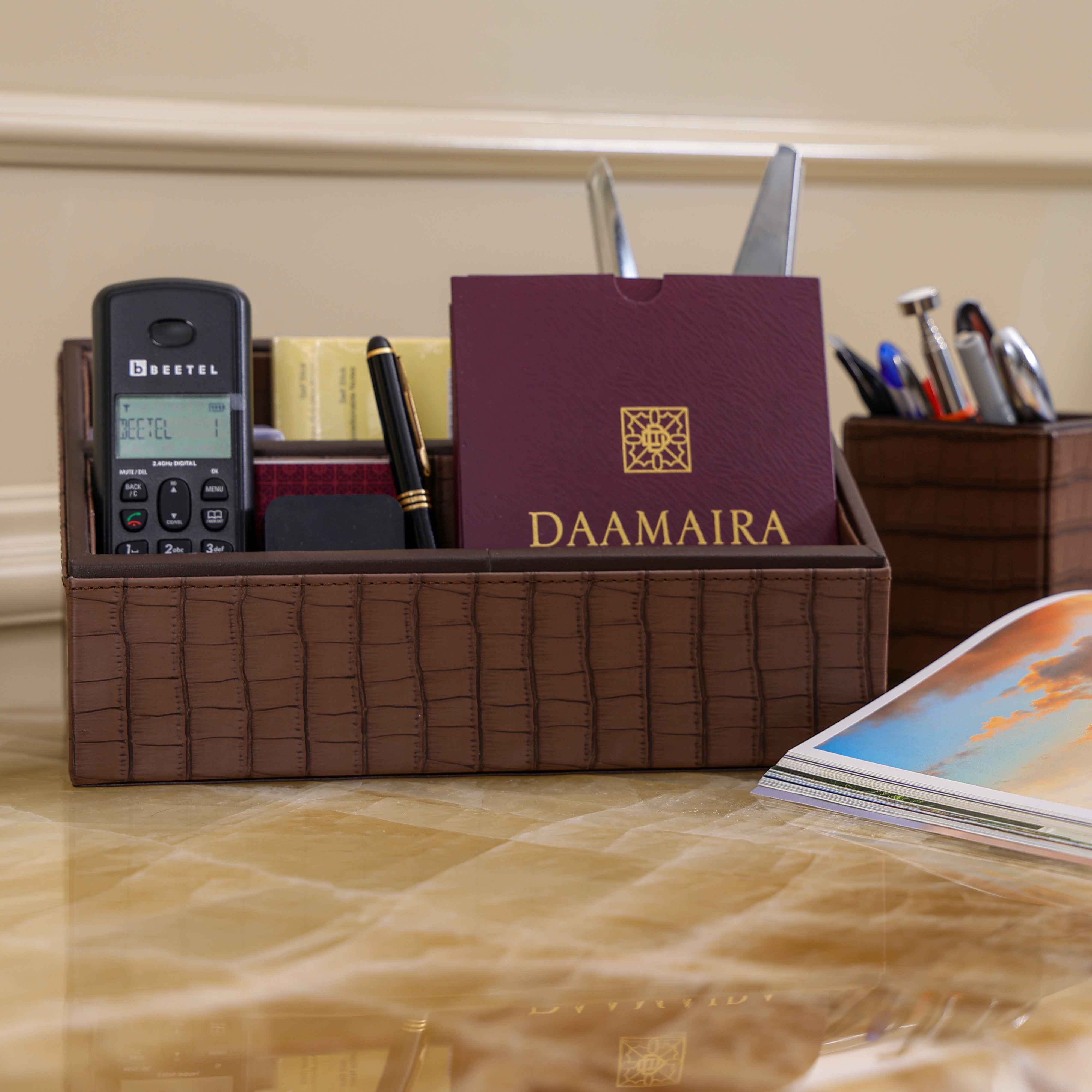Daamaira Luxe Desk Organizer - set of 5