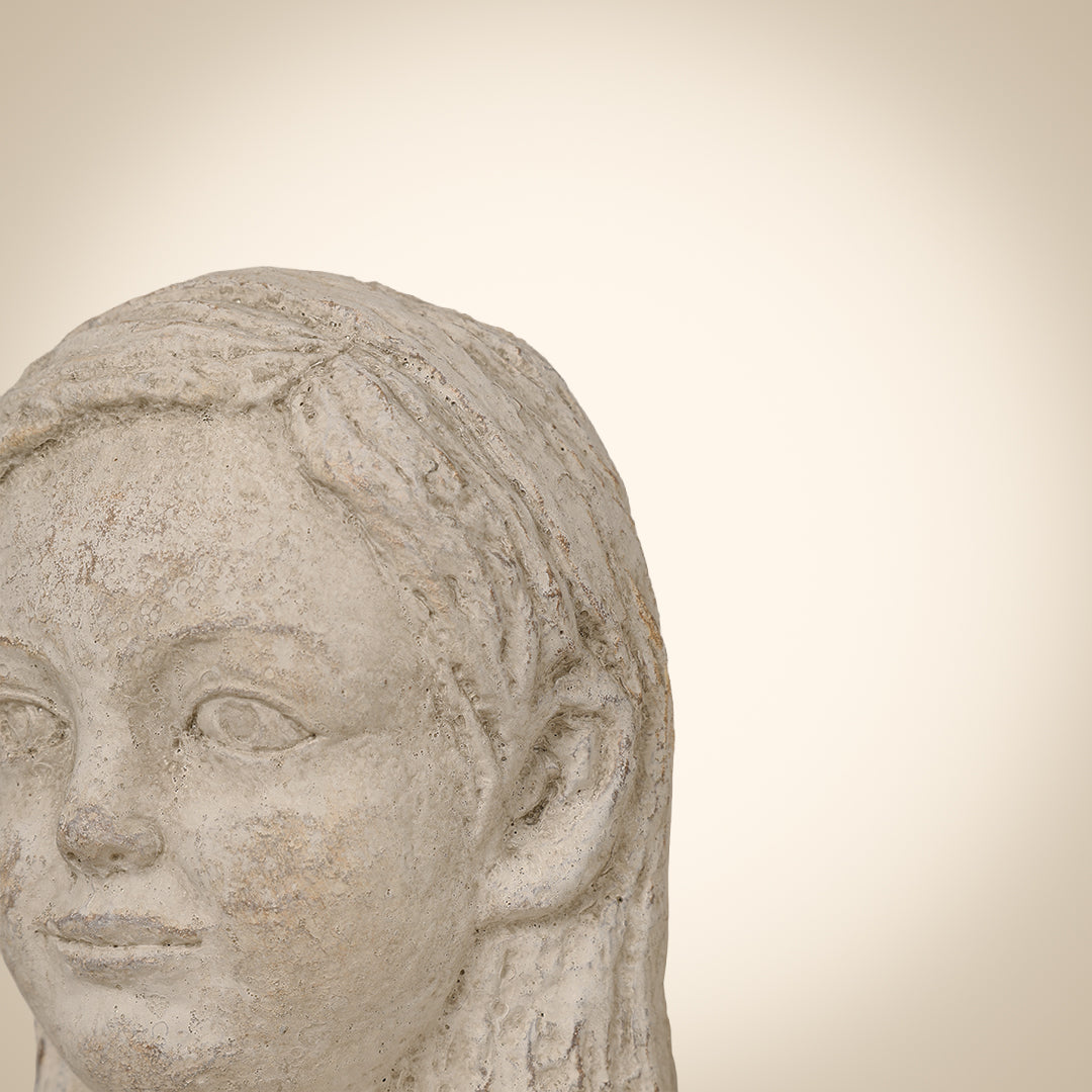 Japanese Head Statue 2