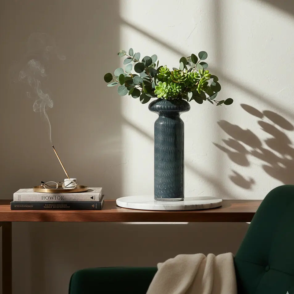 The Aurelia Midnight Flower Vase - Tall