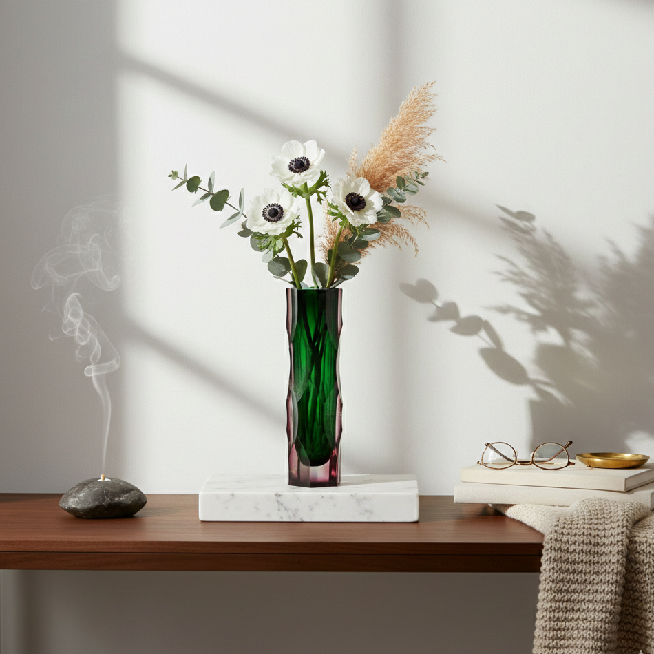 The Mid Night Flower Vase