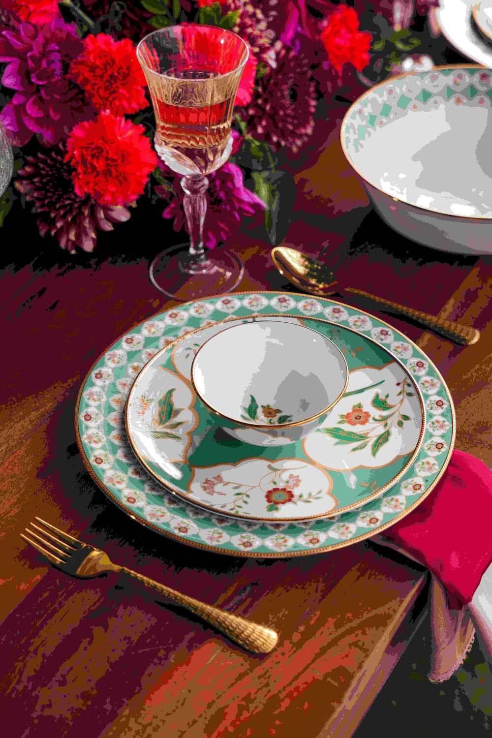 Noritake LODI'S MORNING 21PC DINNER SET W/GB