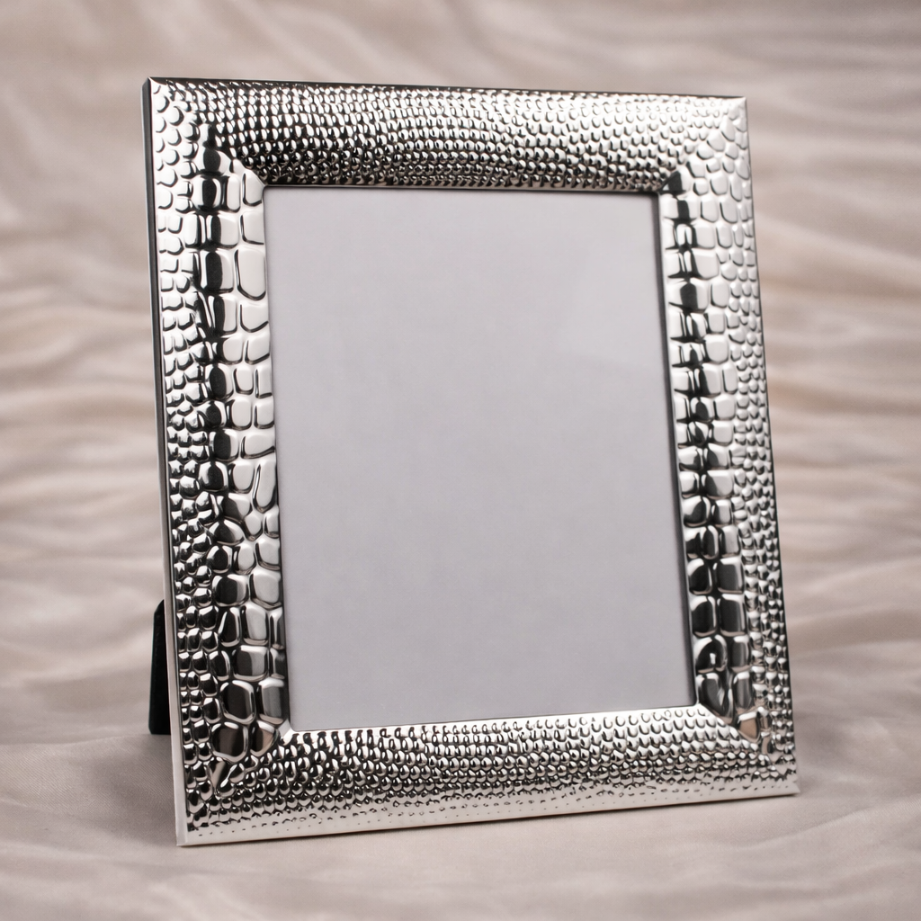 Gloss Silver Photo Frame
