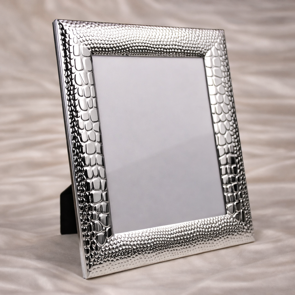 Gloss Silver Photo Frame