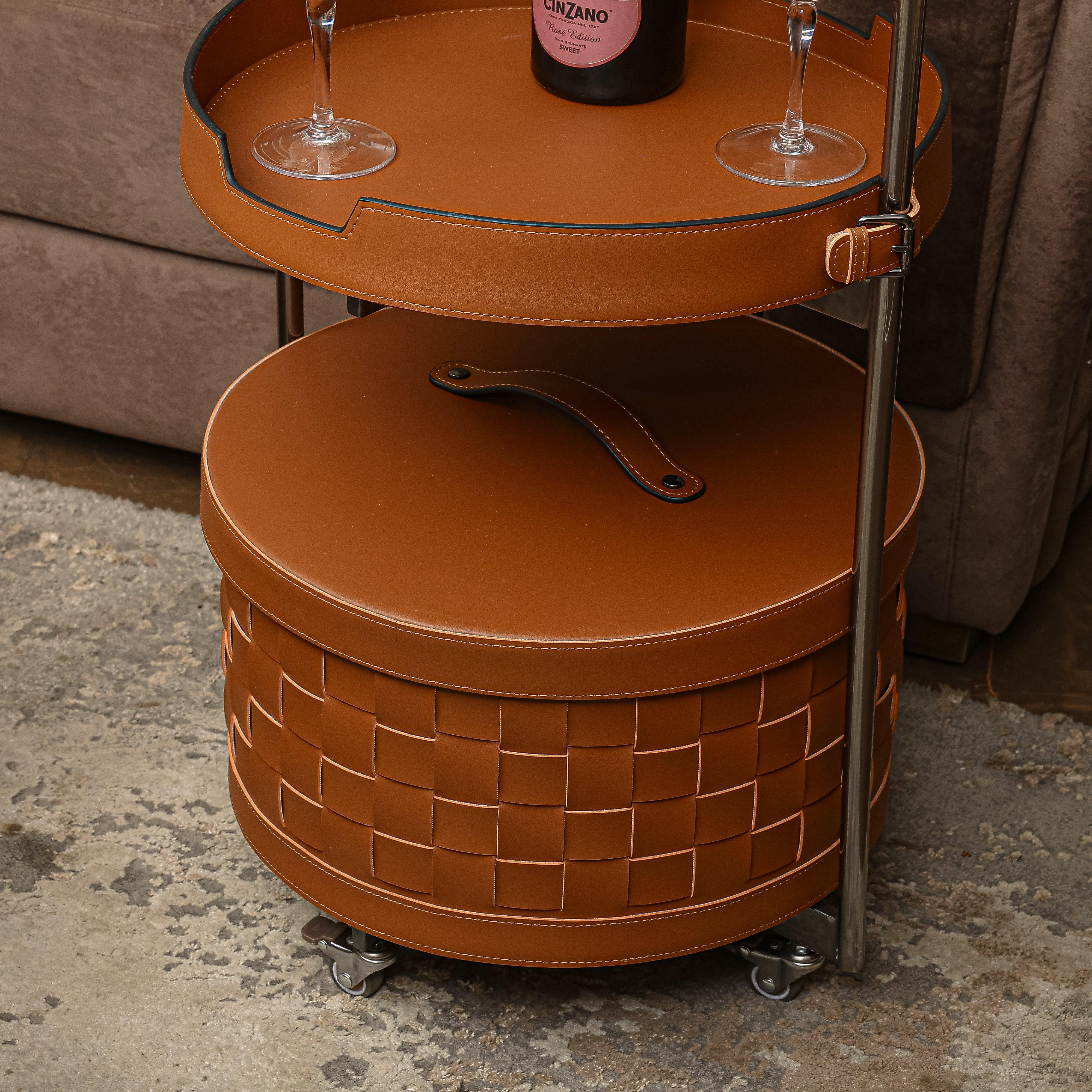 Classic Serving Bar Trolley - Daamaira Home and Living Ltd