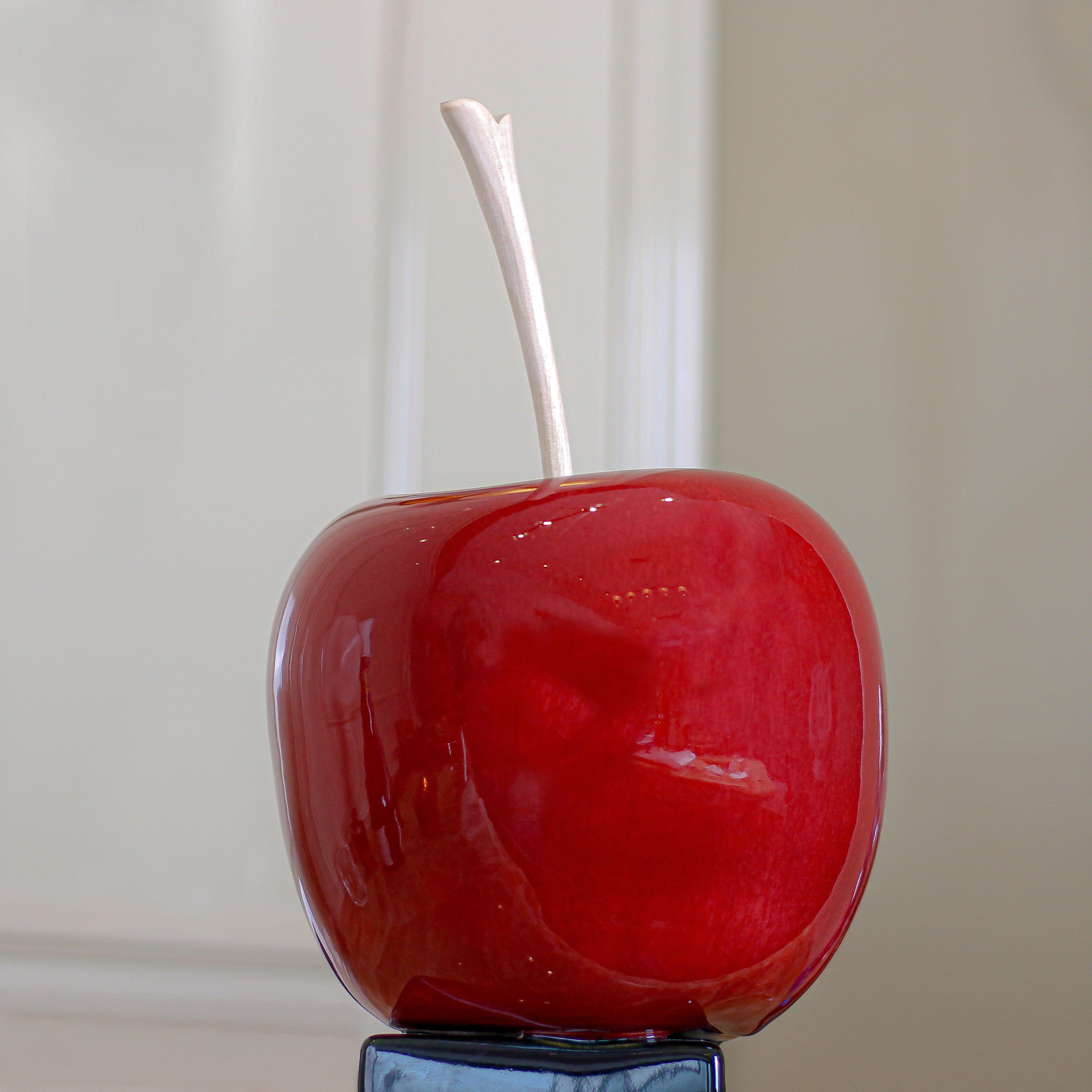 The Red Apple Sculpture - Daamaira Home and Living Ltd