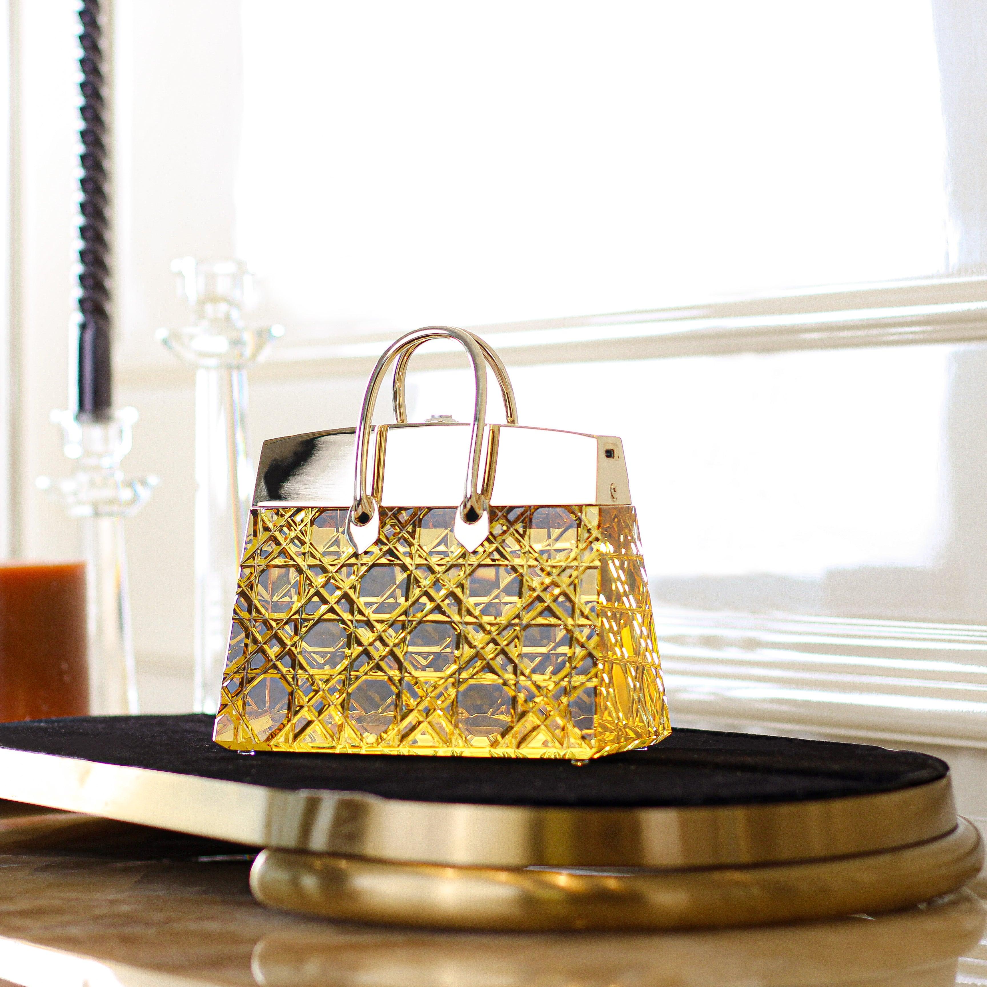 The Lux  Diamond Crystal  Bag
