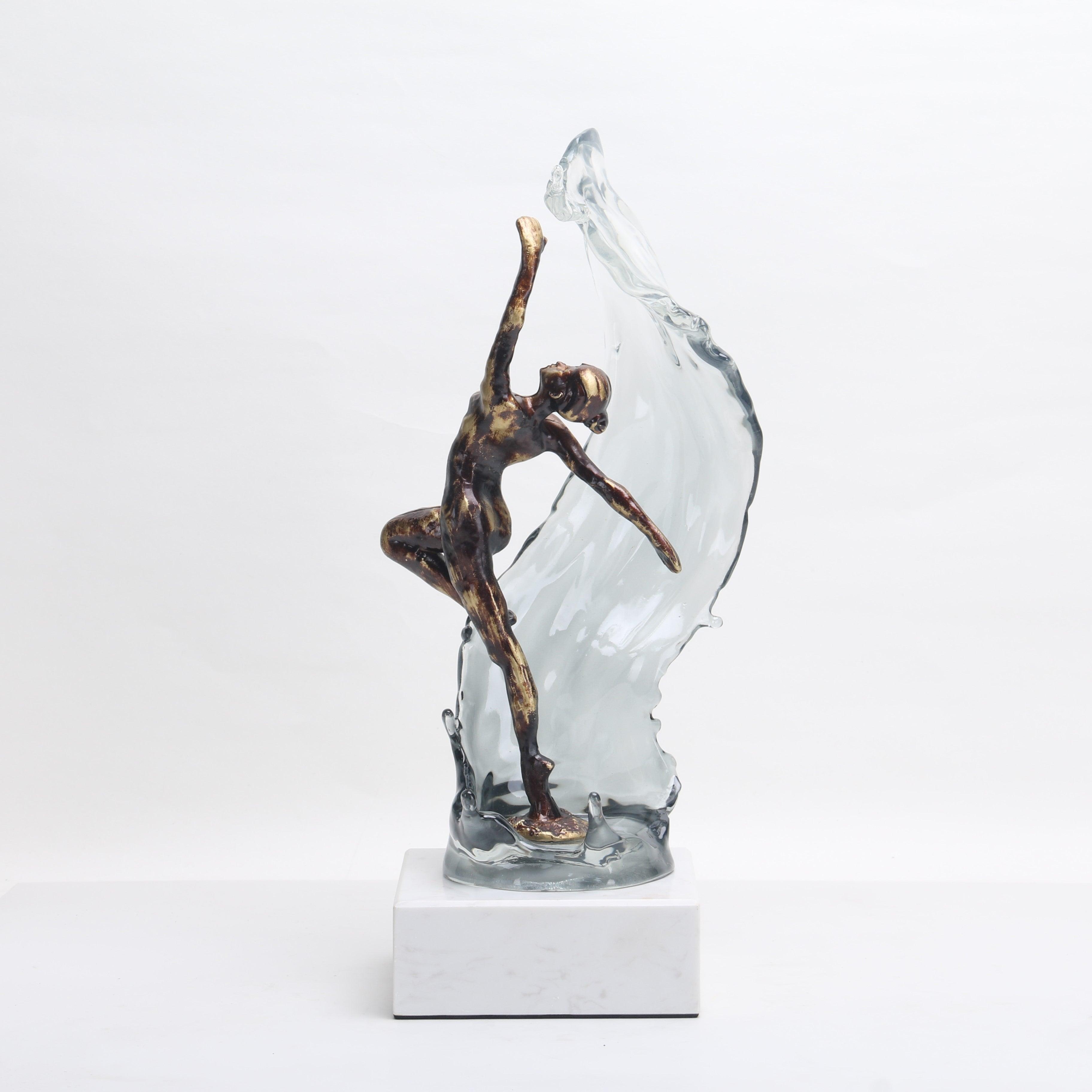 The Dancing Waves Statue