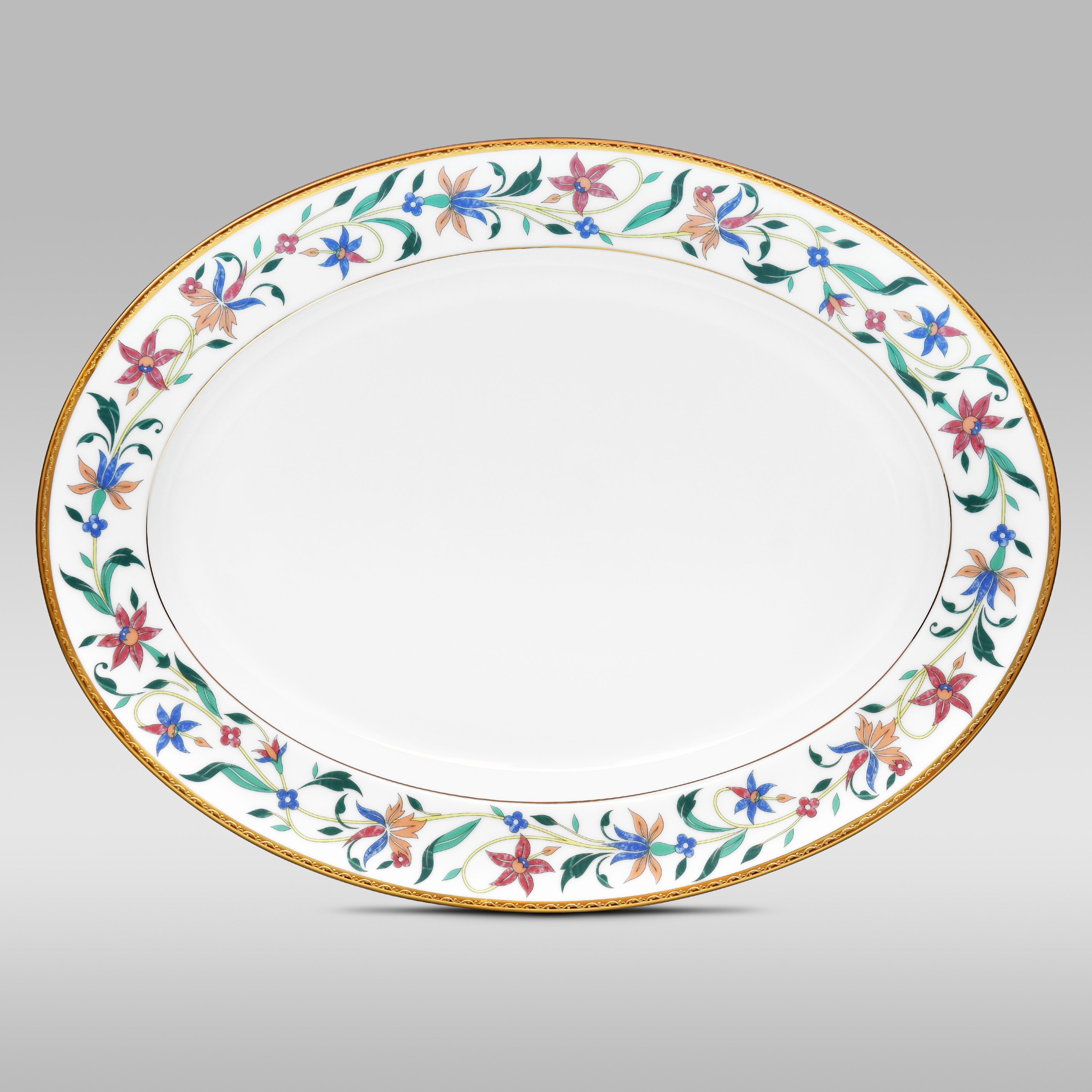 Noritake BOUNTIFUL GARDEN 21PC DINNER SET W/GB