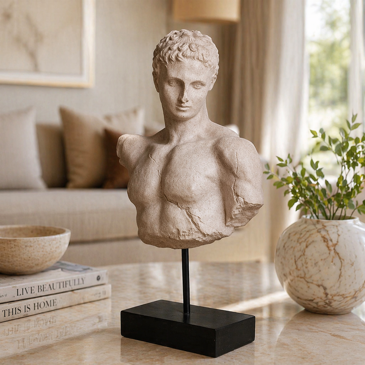 Staring Statue