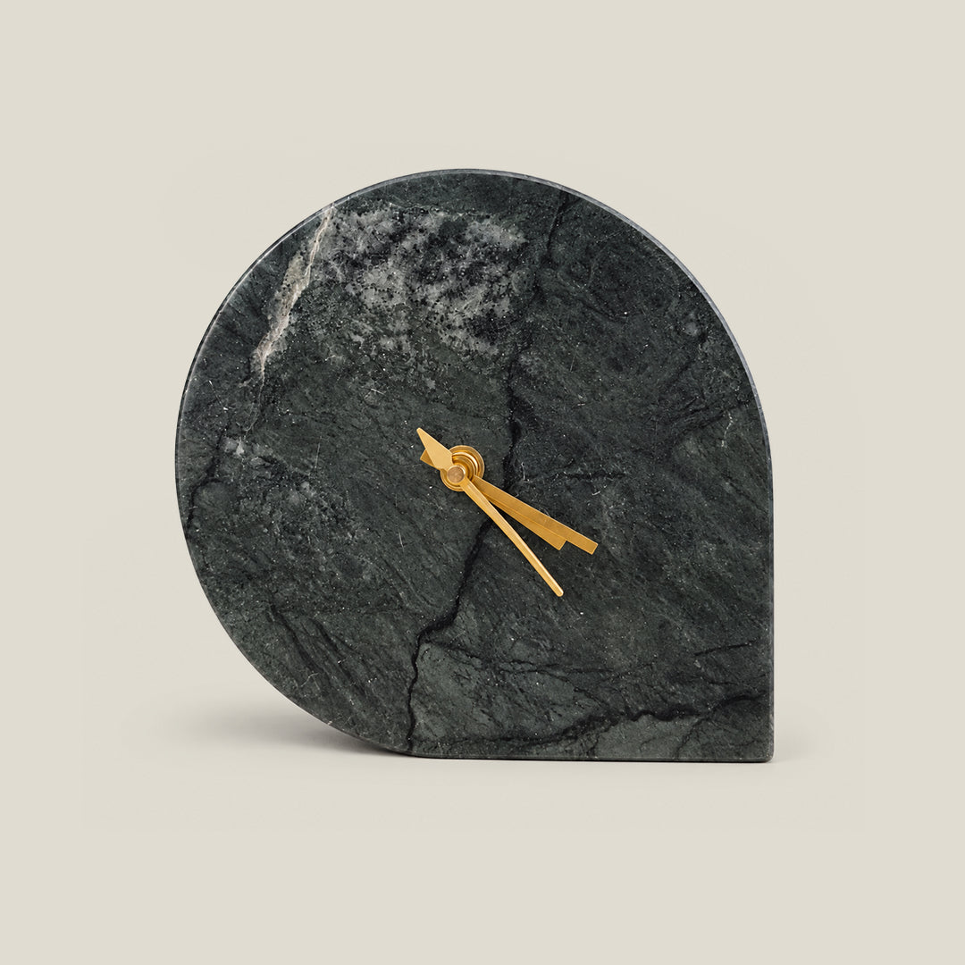 The Noir Stone Clock