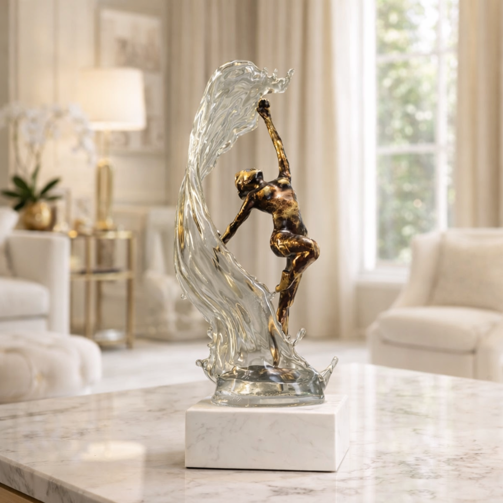 The Dancing Waves Statue