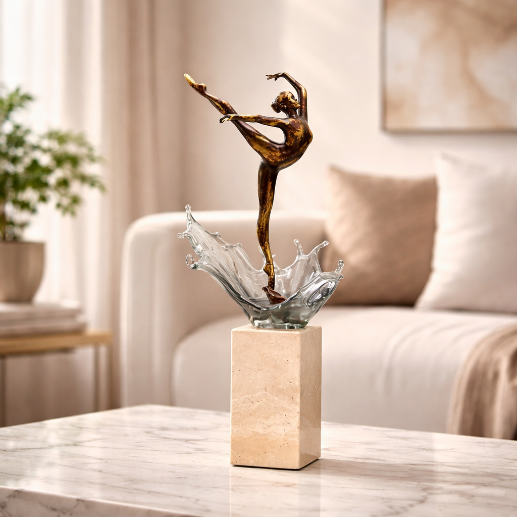 The Dancing Waves Statue