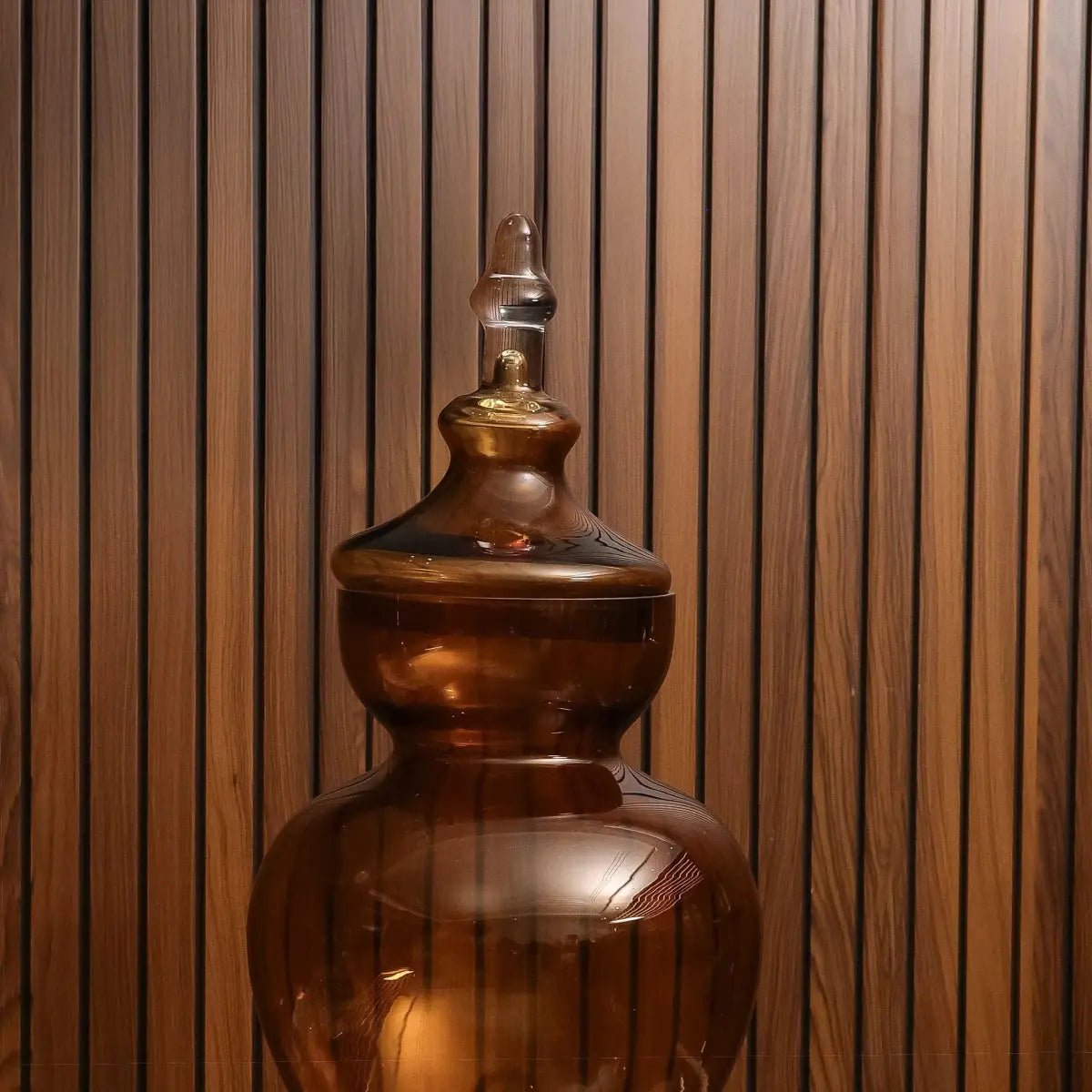Vases Azzura Flower Vase - Brown - Daamaira Home and Living Ltd