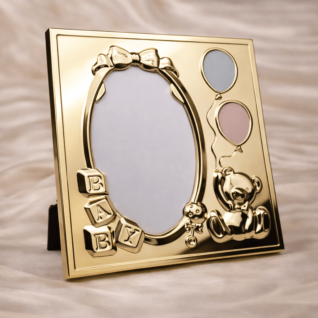 Baby Teddy Photo Frame (14 x 19 cm) - Daamaira Home and Living Ltd