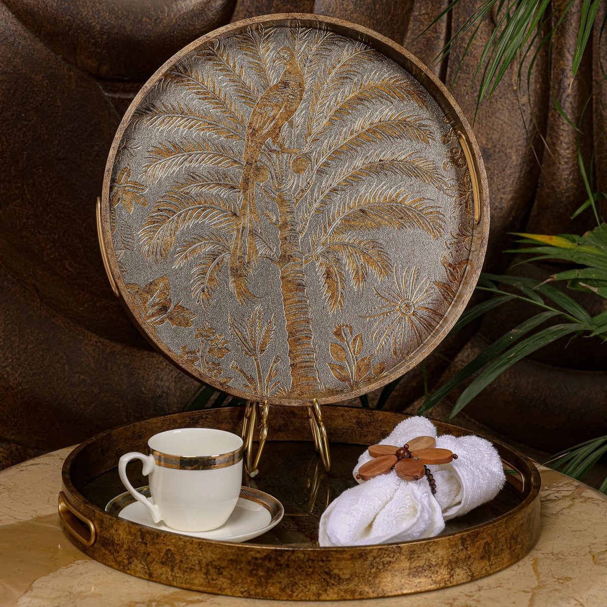 Serving Tray Bahamas Serving Tray - Set Of 2 - Daamaira Home and Living Ltd