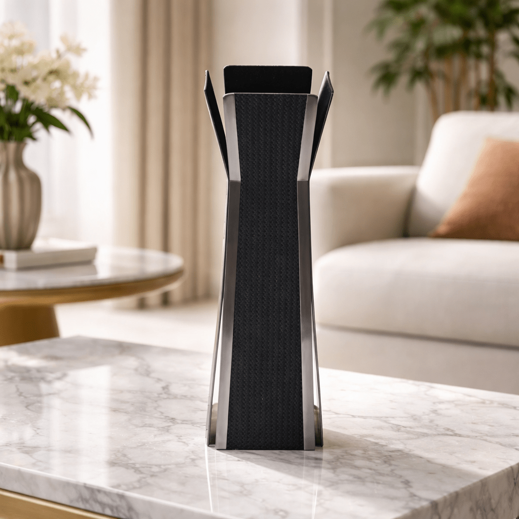 Vases Black Nordic Flower Vase Large - Daamaira Home and Living Ltd