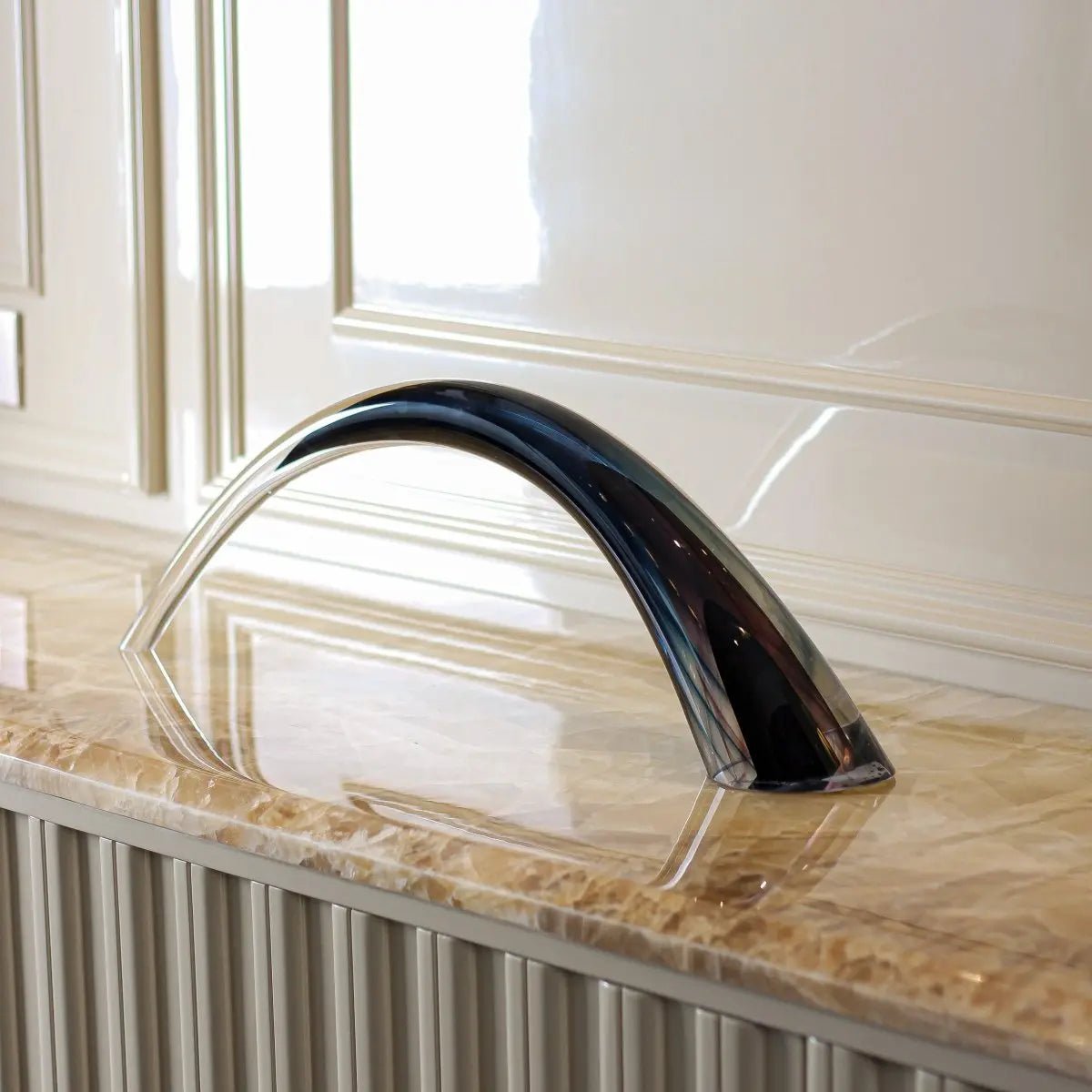 Decor Objects Blue Wave Sculpture - Daamaira Home and Living Ltd