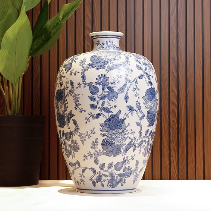 Blue and White Vase