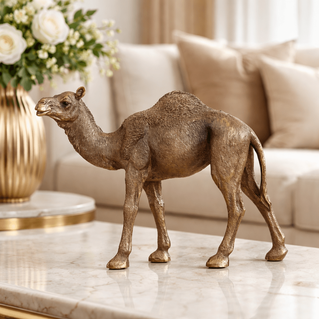Sculptures & Figurines Calm Camel - Daamaira Home and Living Ltd