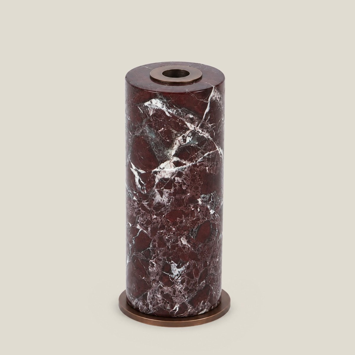 Vases Candle Stand Brown - Large - Daamaira Home and Living Ltd