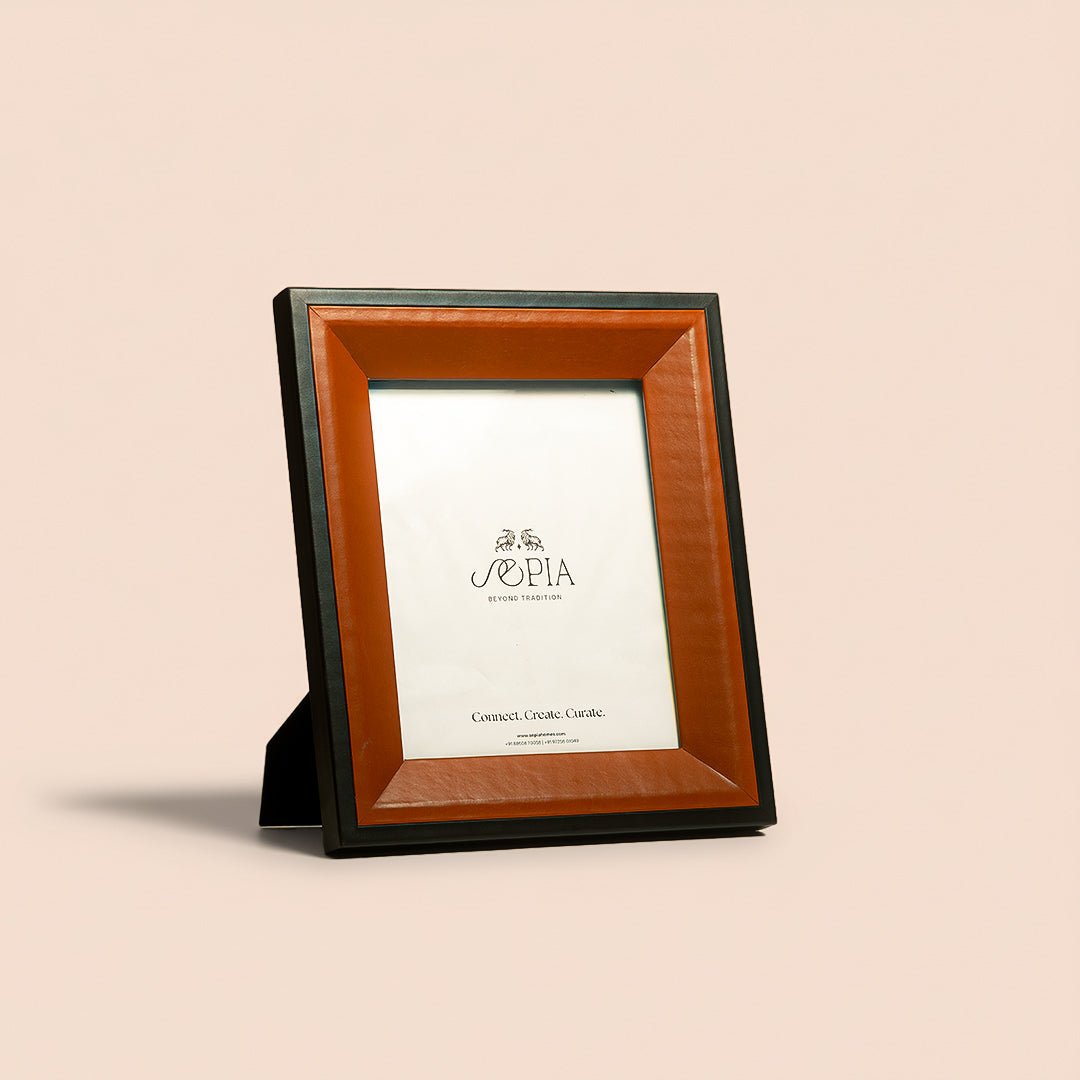 Capella Leather 8x10 Frame - Daamaira Home and Living Ltd