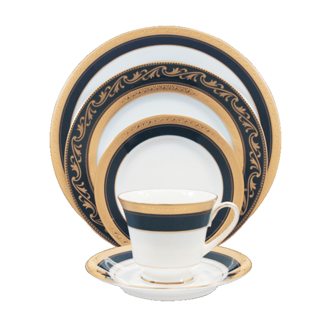 Noritake CRESTWOOD COBALT GOLD 12PC TEA SET