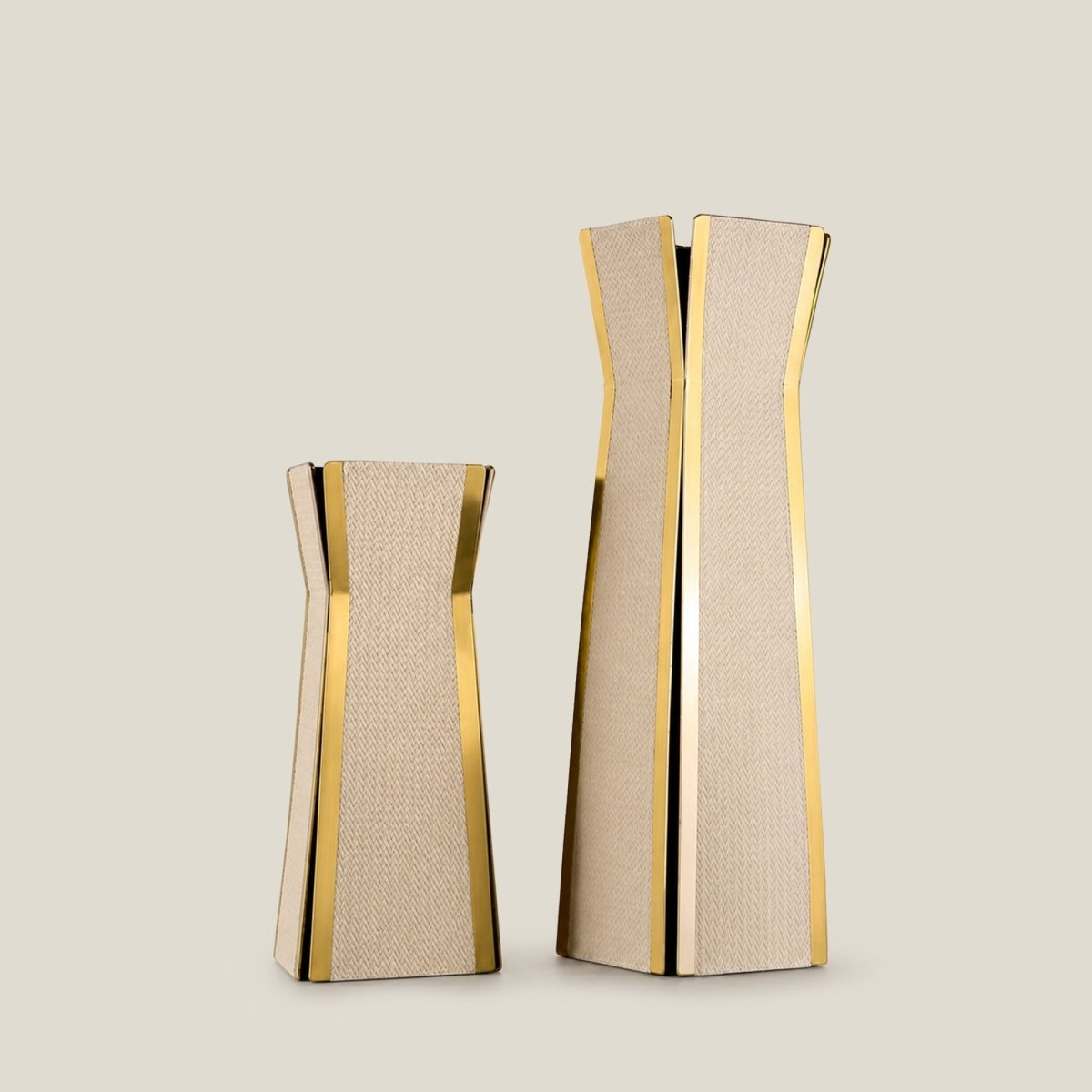 Vases Crema Nordic Flower Vase - Daamaira Home and Living Ltd
