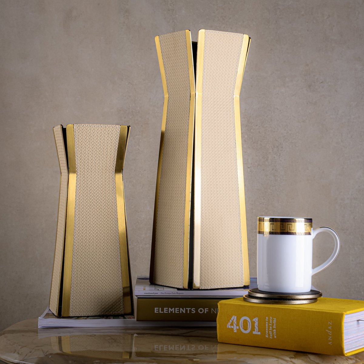 Vases Crema Nordic Vase - Daamaira Home and Living Ltd