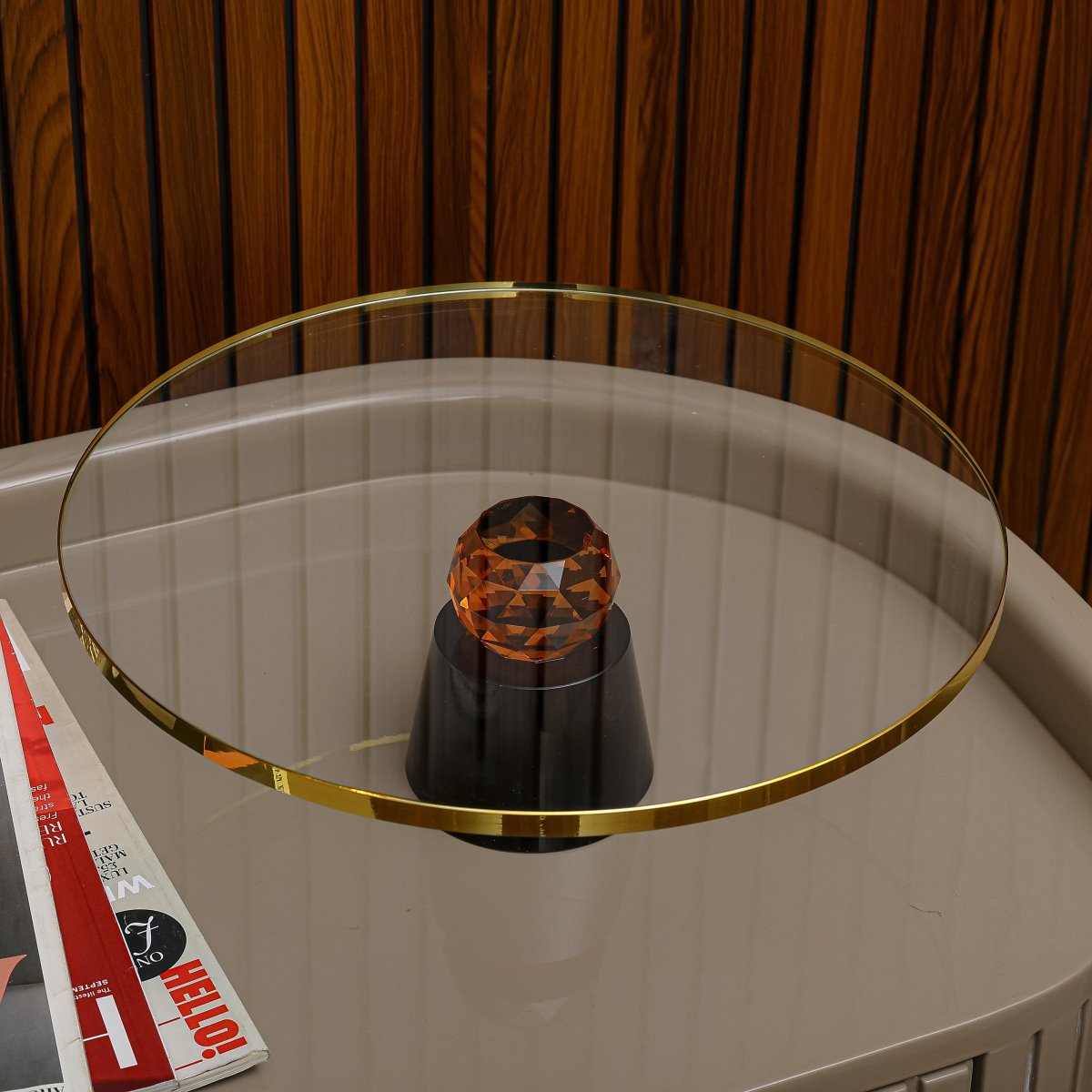 Decorative Platters Crystal Base Cake Stand - Daamaira Home and Living Ltd