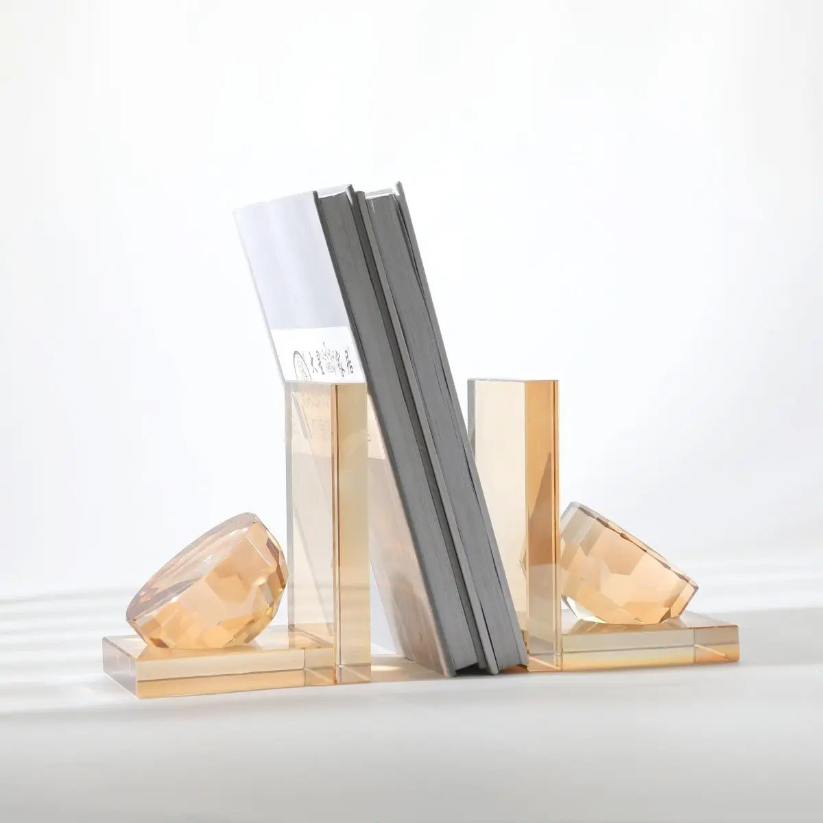 Decor Objects Crystal Bookend - Daamaira Home and Living Ltd