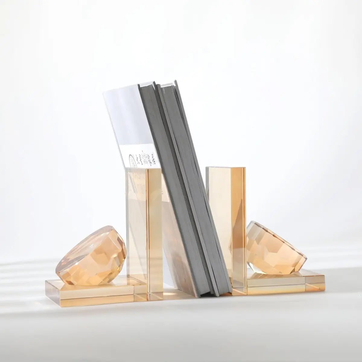 Decor Objects Crystal Bookend - Daamaira Home and Living Ltd