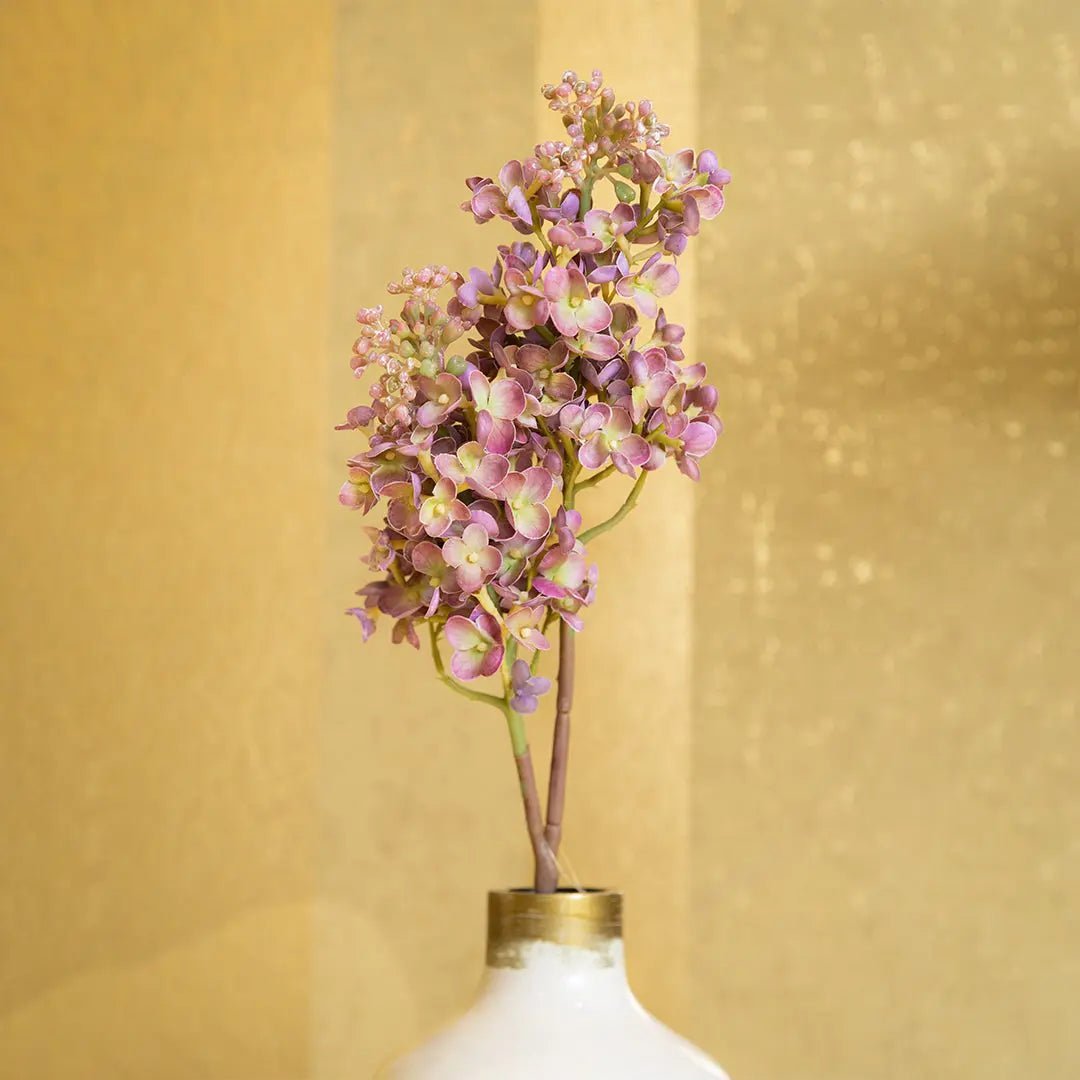 Daamaira Dusty Lavender Hydrangea Spray - Daamaira Home and Living Ltd