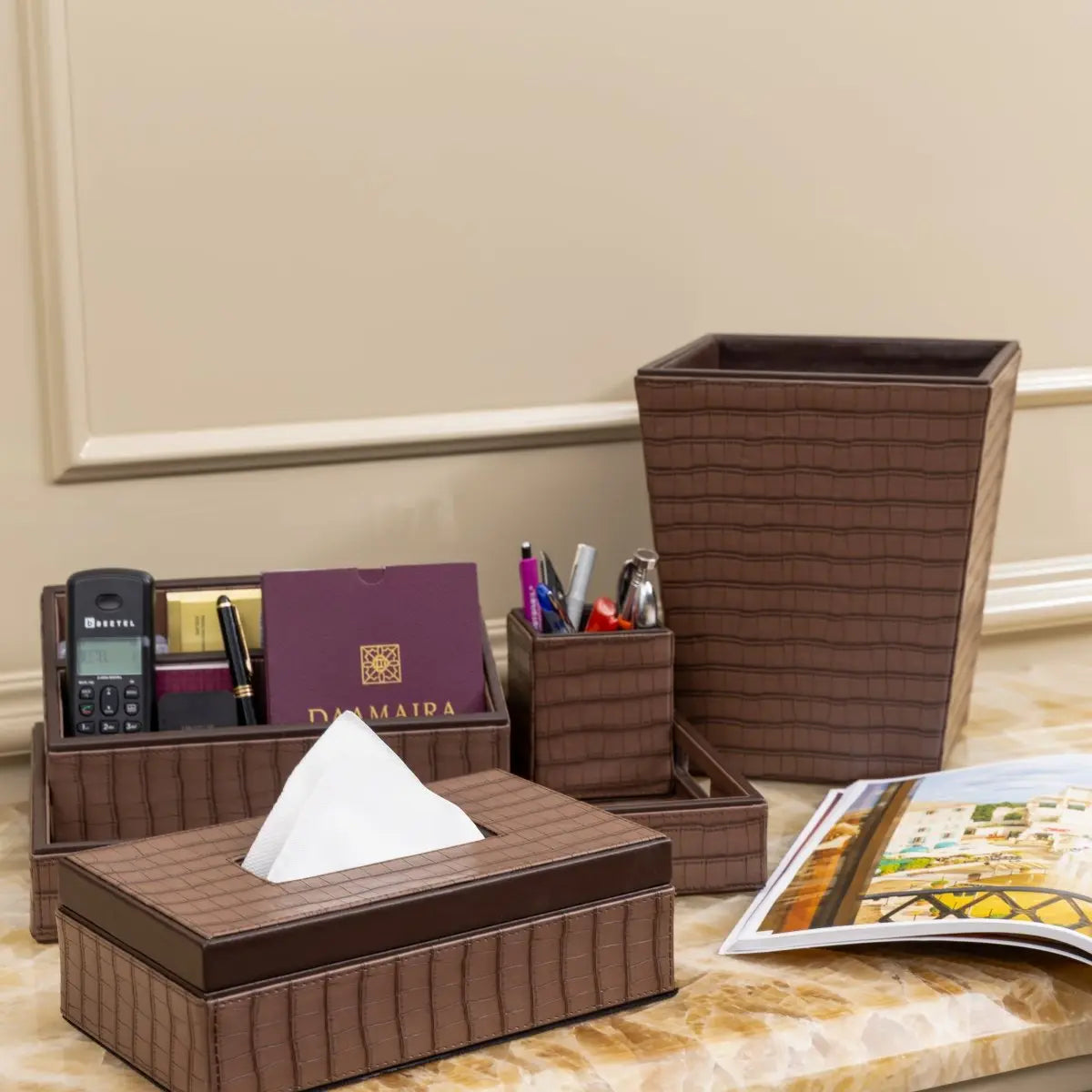 Daamaira Luxe Desk Organizer - set of 5 - Daamaira Home and Living Ltd