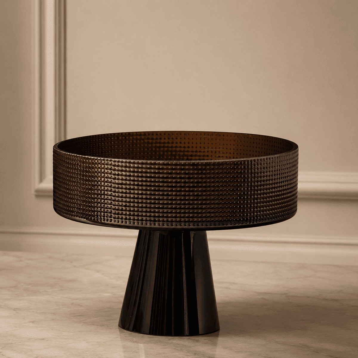 Vases Dark Prism Vase - Short - Daamaira Home and Living Ltd