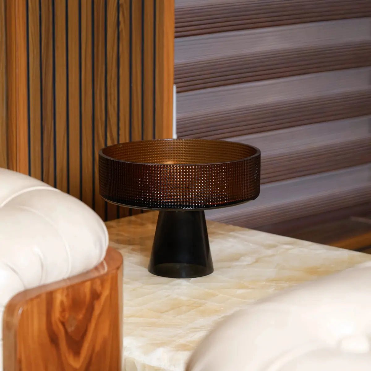 Vases Dark Prism Vase - Short - Daamaira Home and Living Ltd