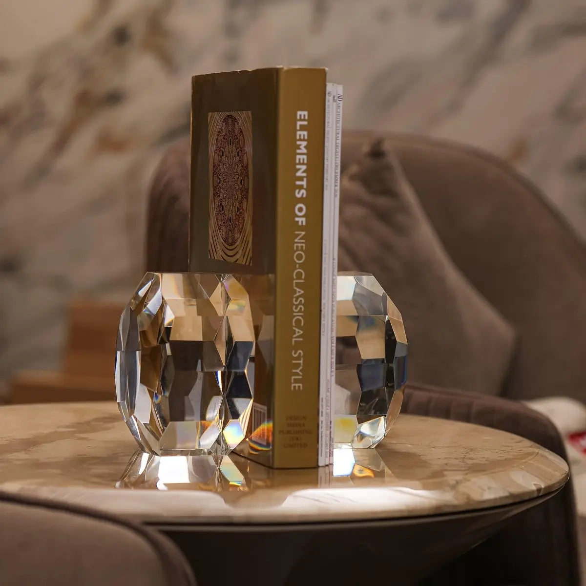 Decor Objects Diamond Bookend - Daamaira Home and Living Ltd