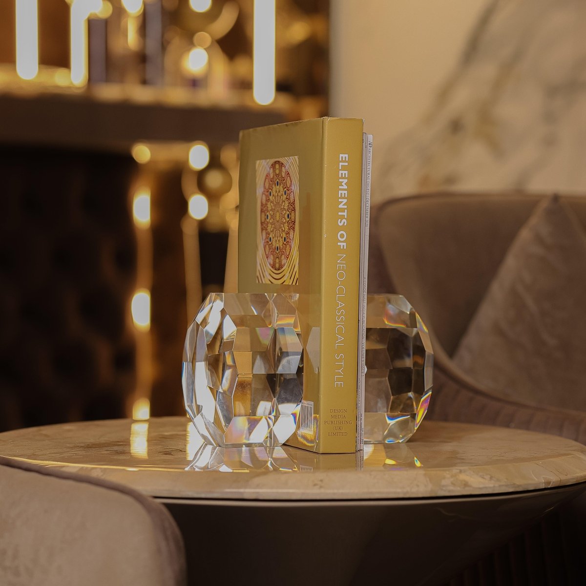 Decor Objects Diamond Bookend - Daamaira Home and Living Ltd