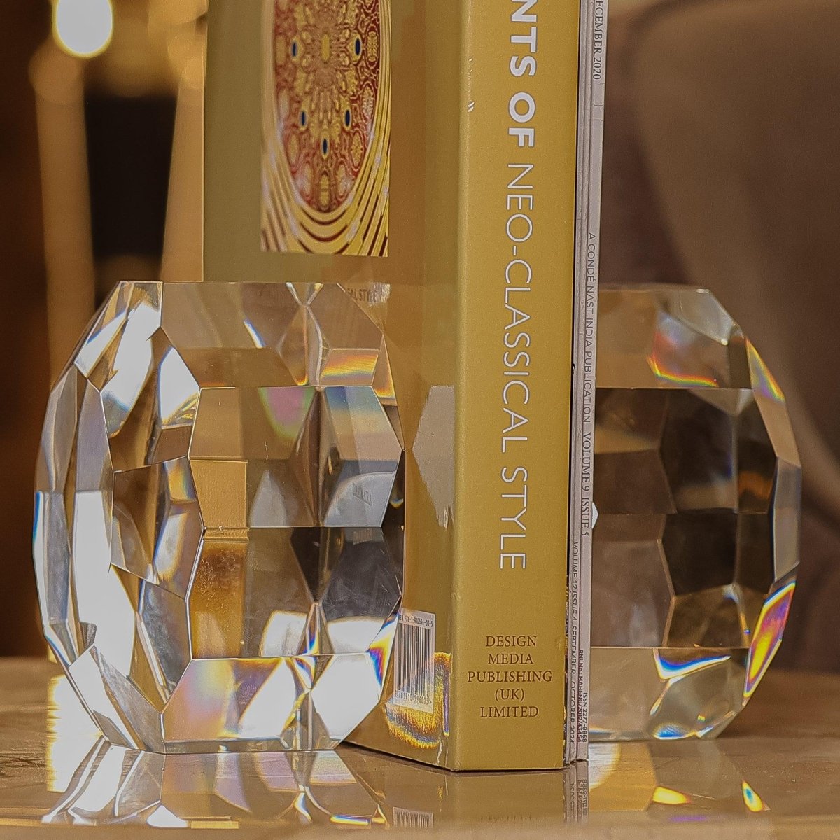 Decor Objects Diamond Bookend - Daamaira Home and Living Ltd