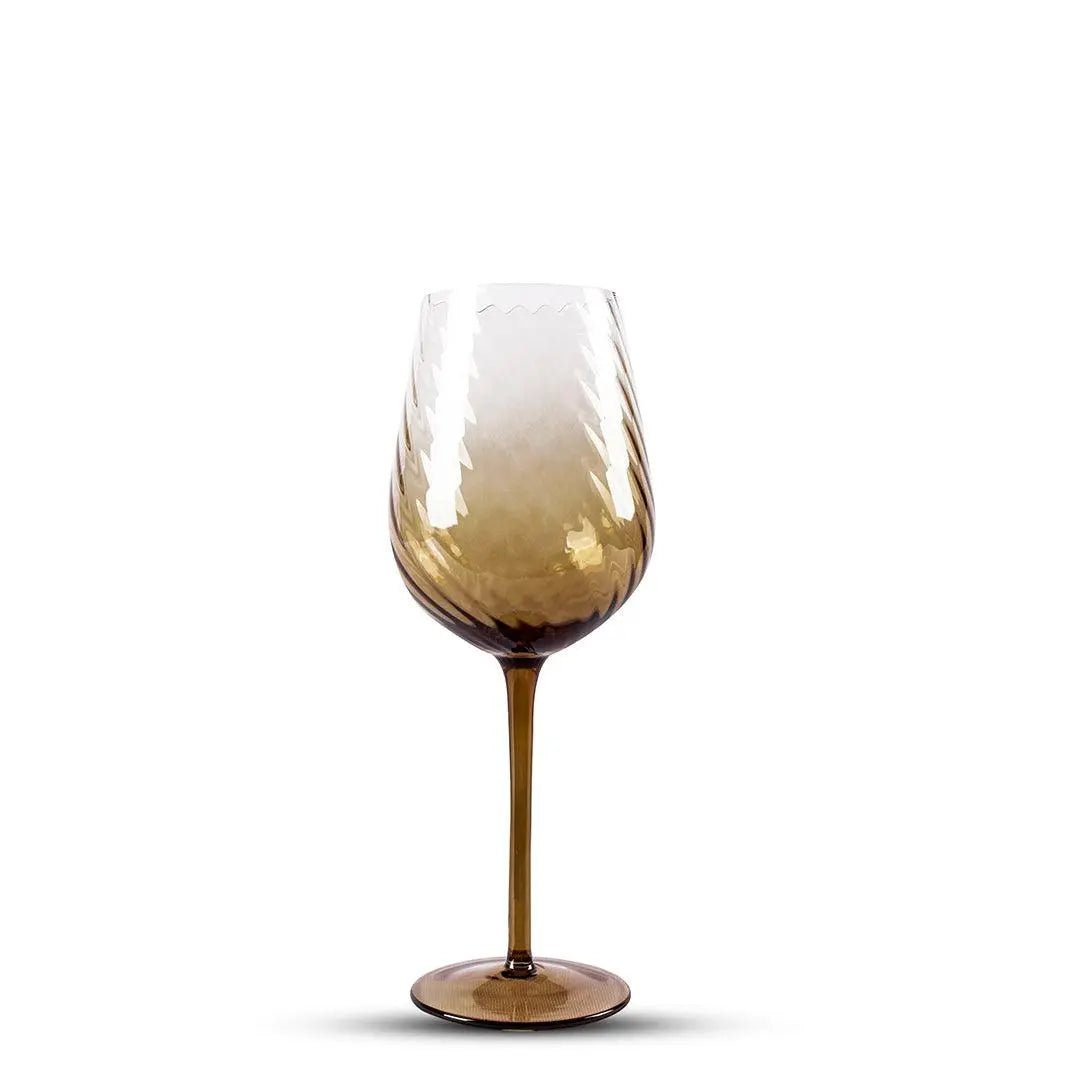 Drinking Glasses Emerald Set Of 4 Wine Glasses - Daamaira Home and Living Ltd