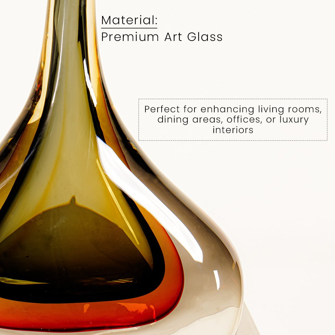 Decor Objects Falling Droplet - Stout - Daamaira Home and Living Ltd